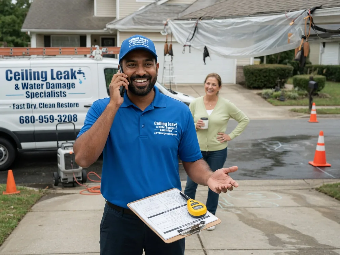 Ceiling Leak Cleanup Van Buren, MO FAQs