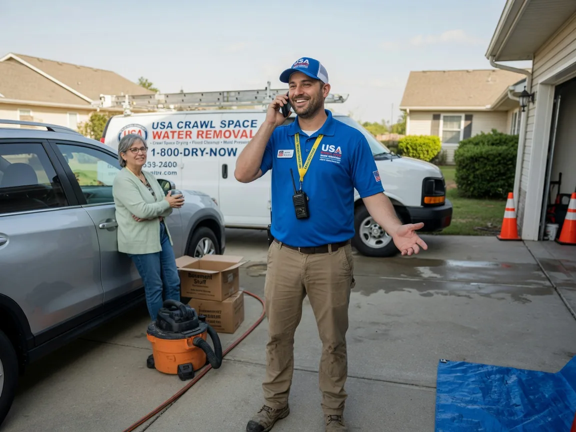 Crawl Space Water Removal Van Buren, MO FAQs